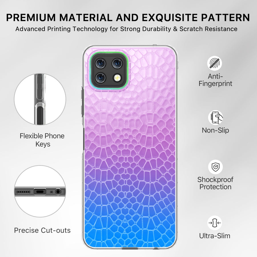 MyBat Pro Mood Series Case for Boost Celero 5G 2.0 - Iridescent Snake - RBTCE5GNCSFSSM367-6.jpg