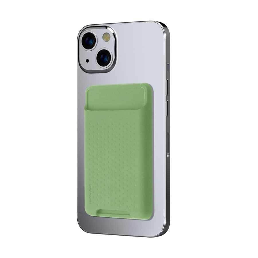 MyBat Pro Silicone Adhesive Card Pocket - Green - RCARDPOUCH203-2.jpg