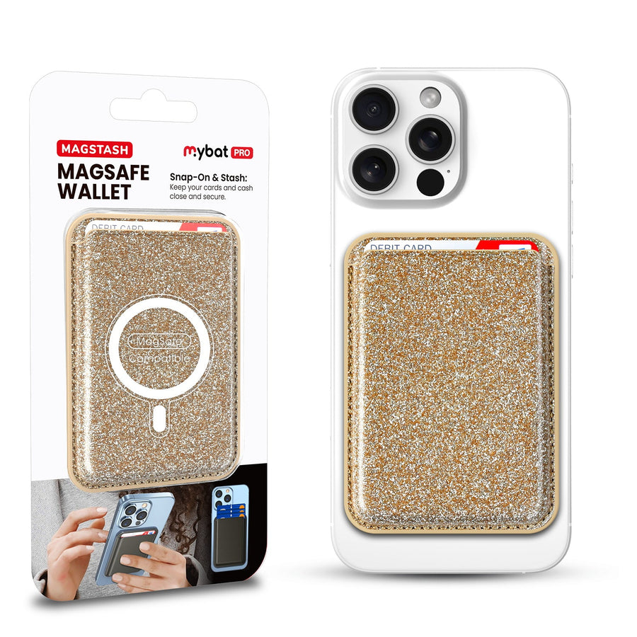 MyBat Pro MagStash MagSafe Wallet - Champagne Gold