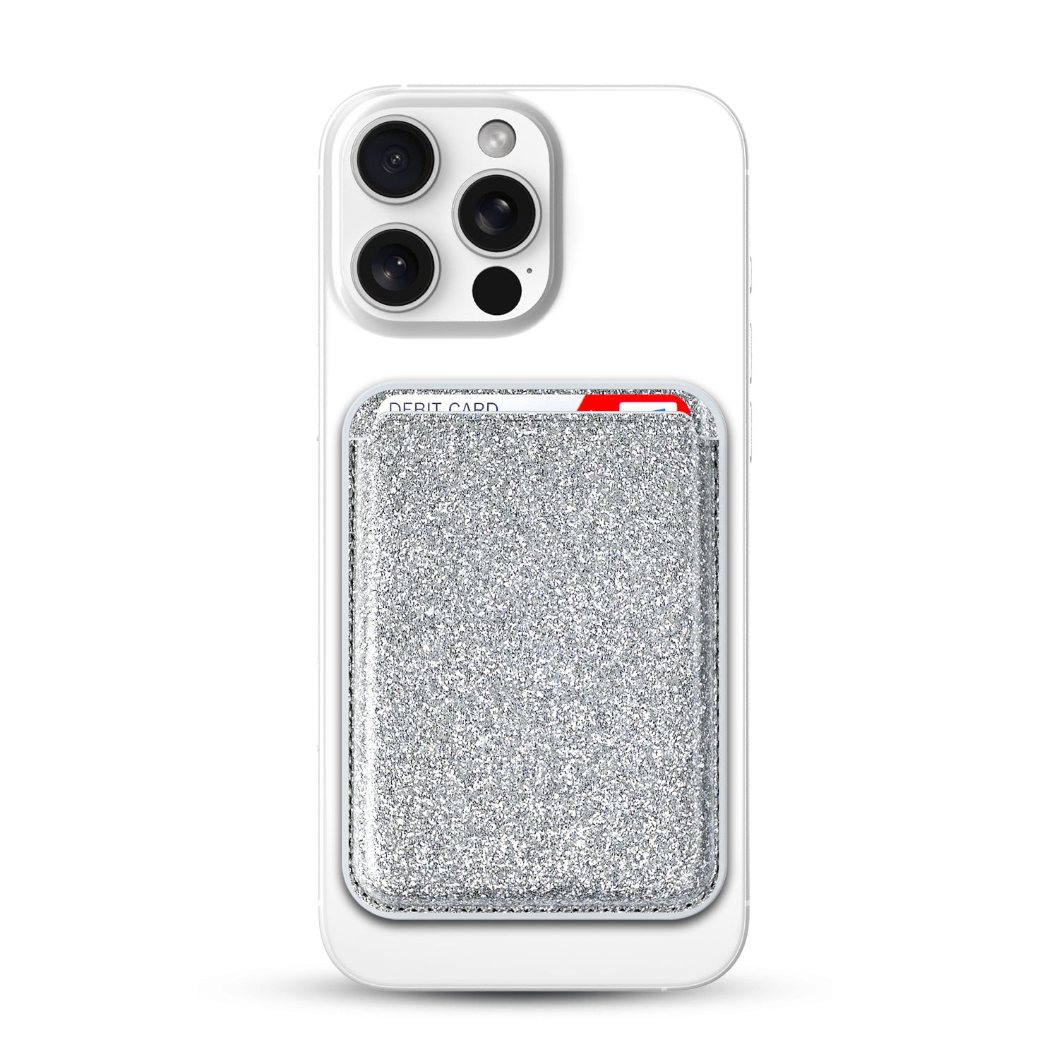 MyBat Pro MagStash MagSafe Wallet - Silver Shimmer - RCARDPOUCH310-4.jpg