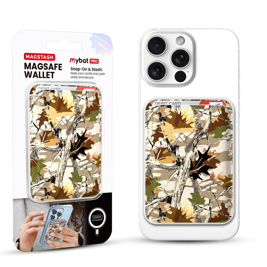 MyBat Pro MagStash MagSafe Wallet - Mosswood Camo