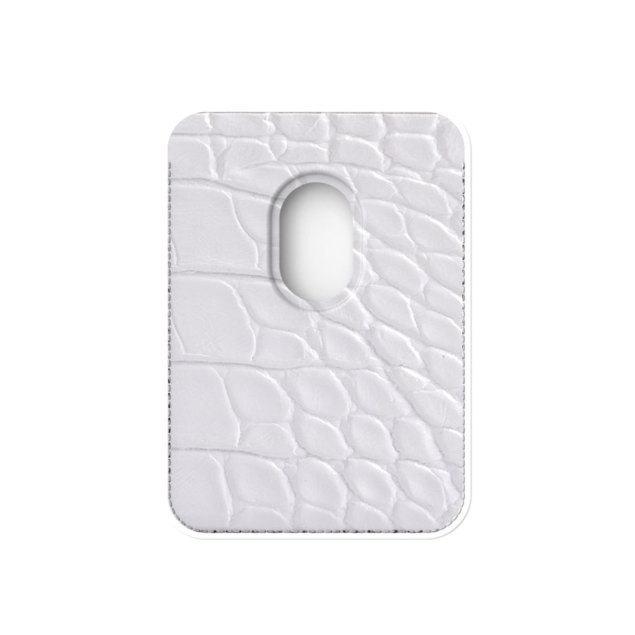 MyBat Pro MagStash Wild MagSafe Wallet - Crocodile Embossed - White - RCARDPOUCH603-3.jpg