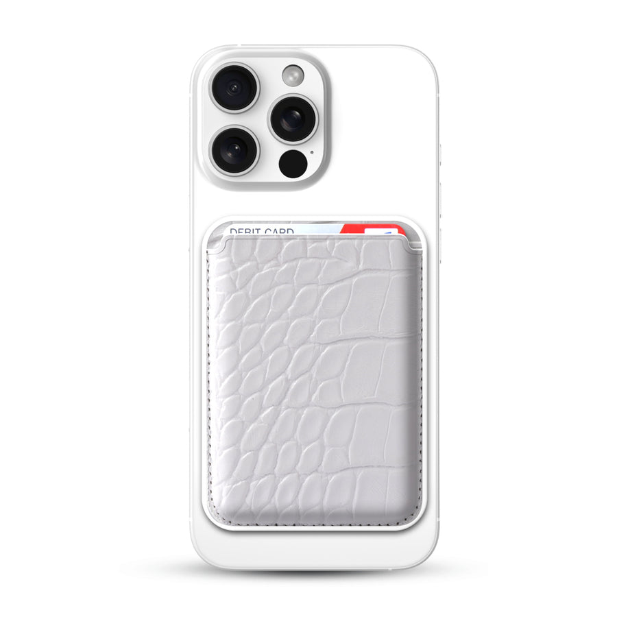 MyBat Pro MagStash Wild MagSafe Wallet - Crocodile Embossed - White - RCARDPOUCH603-4.jpg