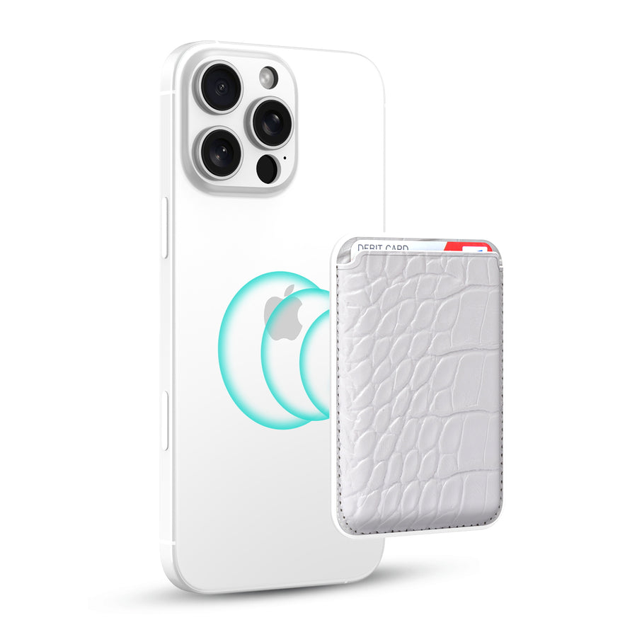 MyBat Pro MagStash Wild MagSafe Wallet - Crocodile Embossed - White - RCARDPOUCH603-6.jpg