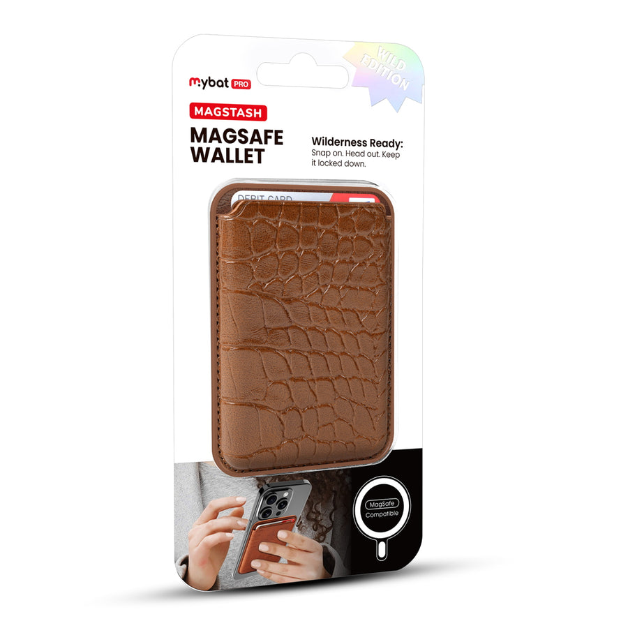 MyBat Pro MagStash Wild MagSafe Wallet - Crocodile Embossed - Brown - RCARDPOUCH604-9.jpg