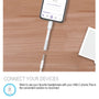 MyBat Pro USB-C to 3.5mm Audio Adapter - White - RCBC3MN38W08-4.jpg