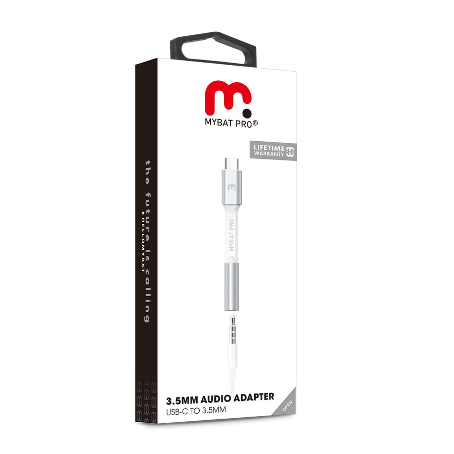 MyBat Pro USB-C to 3.5mm Audio Adapter - White - RCBC3MN38W08-8.jpg