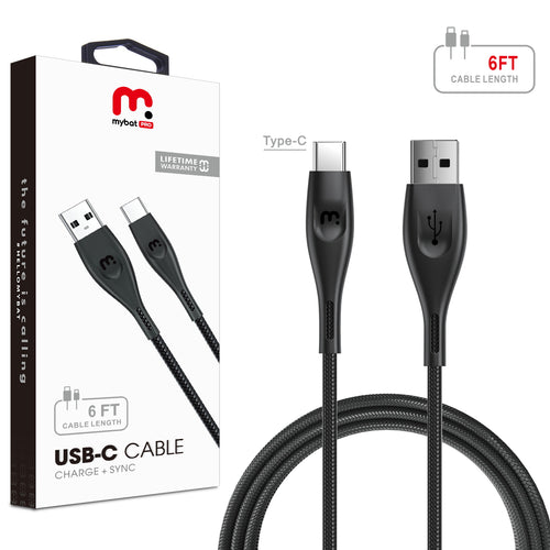 MyBat Pro USB-A to USB-C Cable - 6 FT - Black - RCBCAMO001-1.jpg