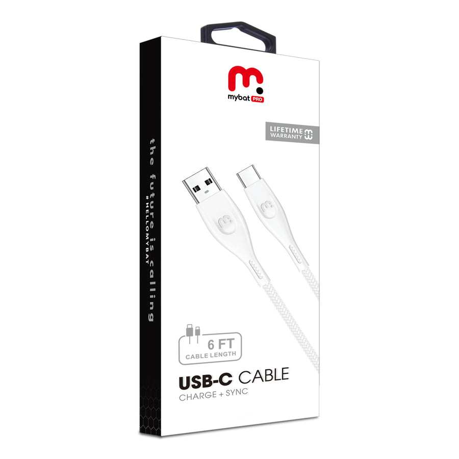 MyBat Pro USB-A to USB-C Cable - 6 FT - White - RCBCAMO002-8.jpg
