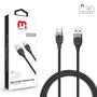 MyBat Pro USB-A to USB-C Braided Cable - 3FT - Black