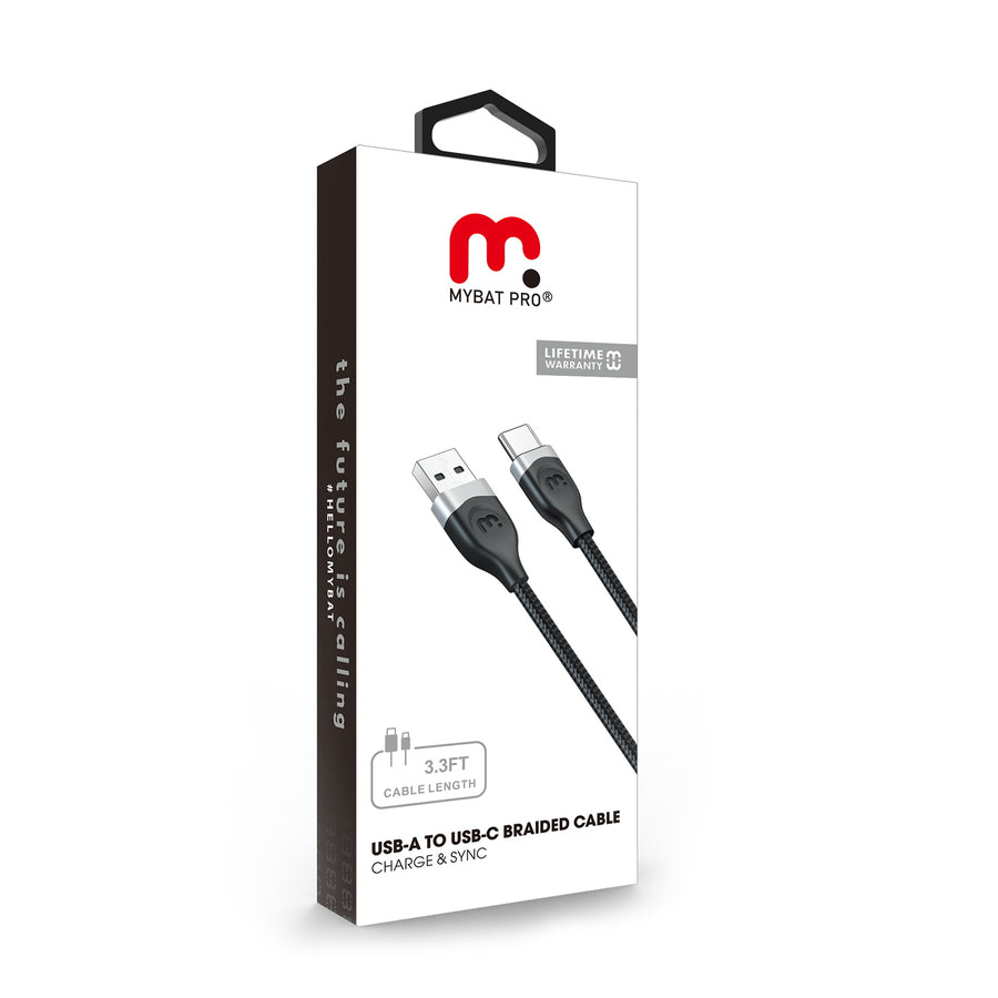 MyBat Pro USB-A to USB-C Braided Cable - 3FT - Black - RCBCAMO06B10-8.jpg