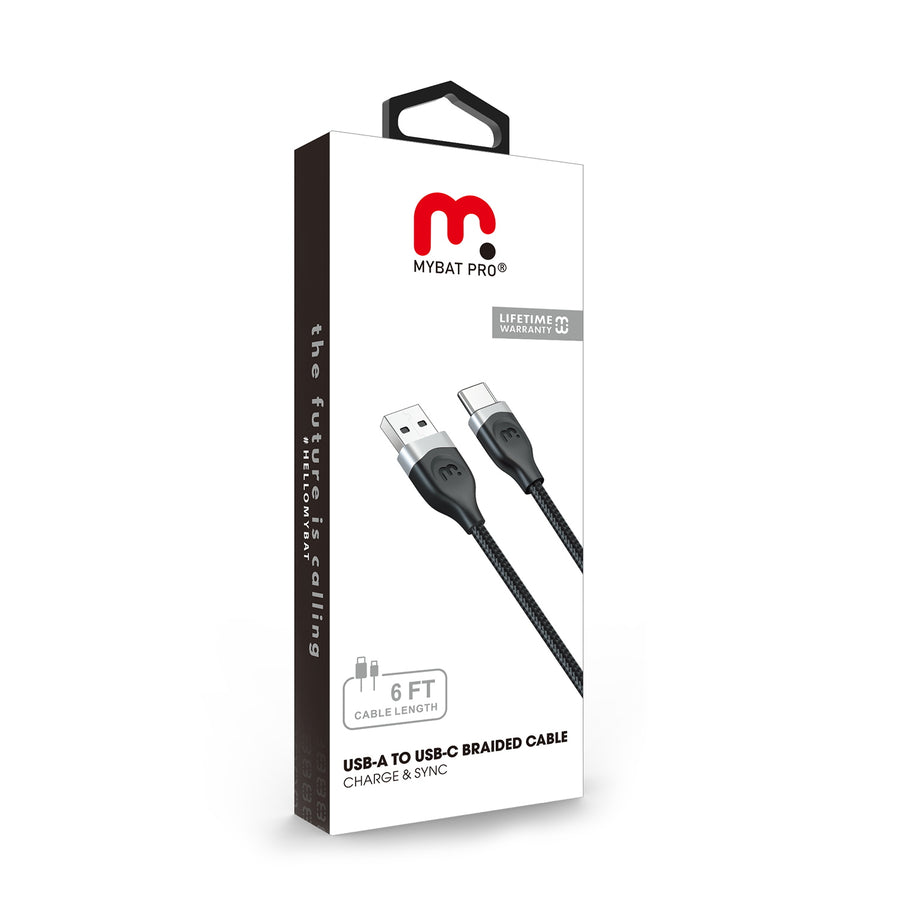 MyBat Pro USB-A to USB-C Braided Cable - 6FT - Black - RCBCAMO06B18-8.jpg
