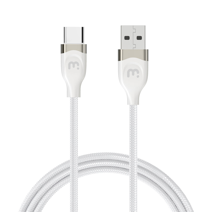 MyBat Pro USB-A to USB-C Braided Cable - 6FT - White - RCBCAMO06W18-2.jpg