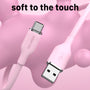 MyBat Pro USB-A to USB-C Liquid Silicone Cable - 3FT - Pink - RCBCAMO07P10-3.jpg