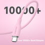 MyBat Pro USB-A to USB-C Liquid Silicone Cable - 3FT - Pink - RCBCAMO07P10-5.jpg