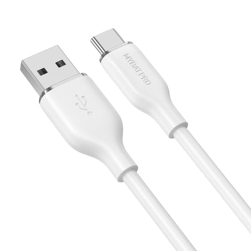 MyBat Pro USB-A to USB-C Liquid Silicone Cable - 3FT - White - RCBCAMO07W10-2.jpg