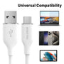 MyBat Pro USB-A to USB-C Liquid Silicone Cable - 3FT - White - RCBCAMO07W10-7.jpg