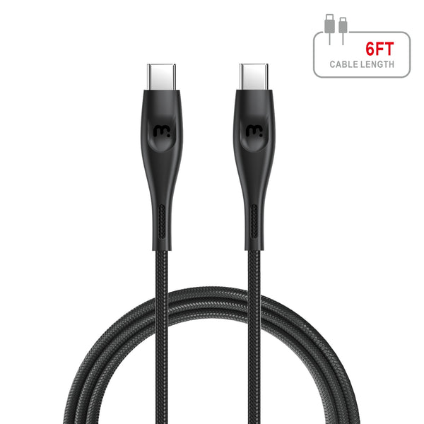 MyBat Pro USB-C to USB-C Cable - 6 FT - Black - RCBCCMO001-2.jpg