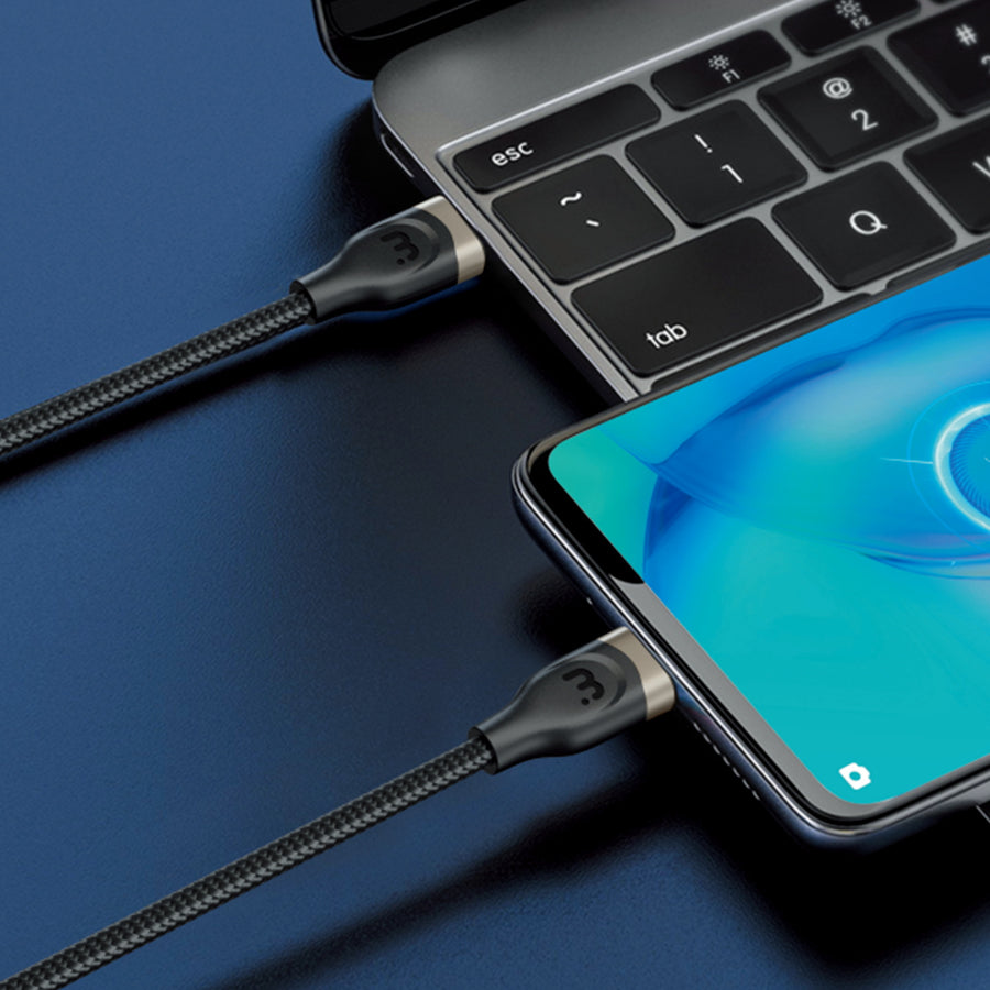 MyBat Pro USB-C to USB-C Braided Cable - 3FT - Black - RCBCCMO06B10-7.jpg