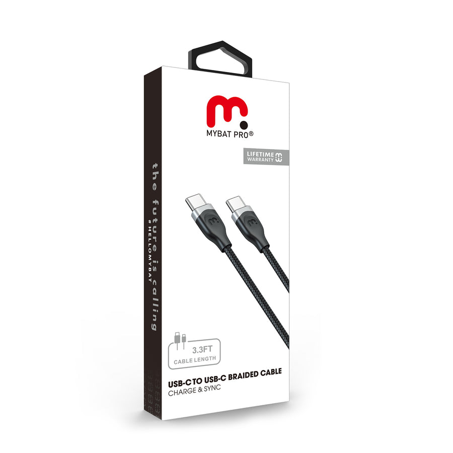 MyBat Pro USB-C to USB-C Braided Cable - 3FT - Black - RCBCCMO06B10-8.jpg