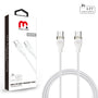 MyBat Pro USB-C to USB-C Braided Cable - 6FT - White