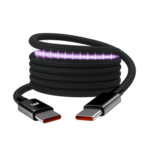 MyBat Pro MagCoil USB-C to USB-C Braided Magnetic Cable - 6FT - Black - RCBCCMO16BK18-2.jpg