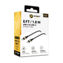 MyBat Pro 240W USB-C to USB-C Braided Charging Cable - 6FT - Black - RCBCCMO20BK18-240-1.JPG