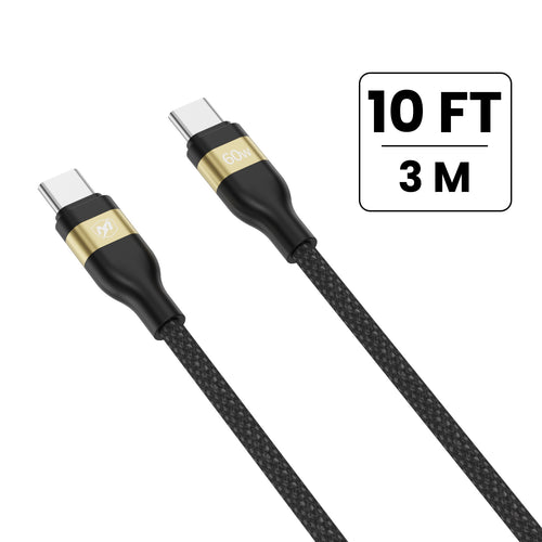 MyBat Pro 60W USB-C to USB-C Braided Charging Cable - 10FT - Black - RCBCCMO20BK30.JPG