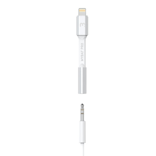 MyBat Pro MFi Lightning Connector to 3.5mm Adapter - White - RCBFL3MN38W08-2.jpg