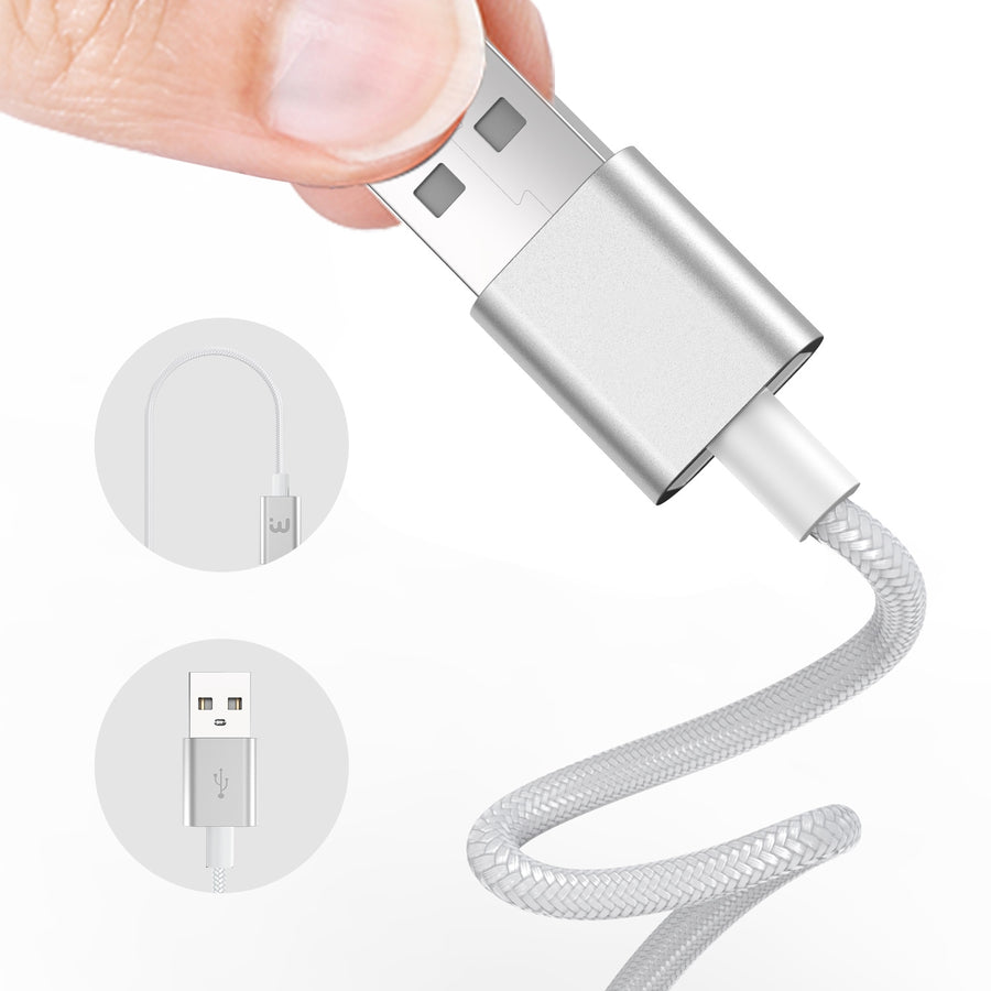 MyBat Pro MFi USB-A to Lightning Sync Cable - 6.5 FT - White - RCBFLAMO36W20-3.jpg