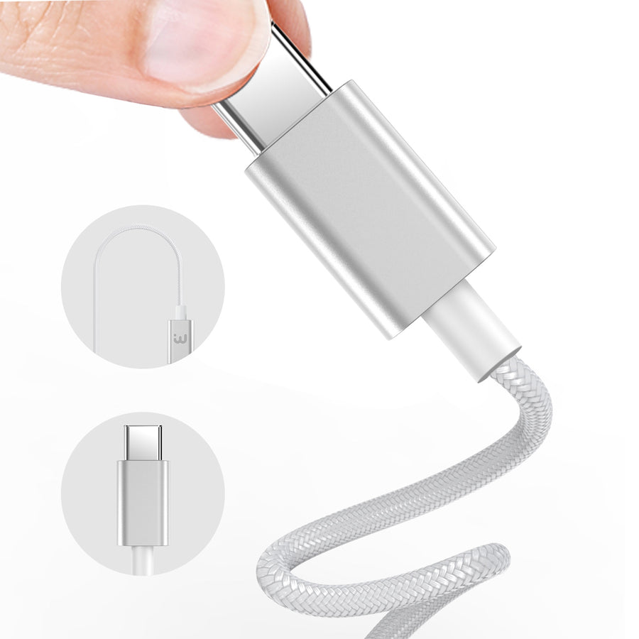 MyBat Pro MFi USB-C to Lightning Sync Cable - 6.5 FT - White - RCBFLCMO37W20-3.jpg