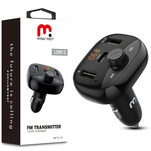 MyBat Pro S-15 FM Transmitter + Car Charger - Black - RCGCARC02B-1.jpg