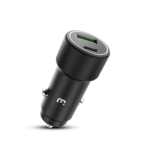 MyBat Pro Dual Port Quick Power Delivery Car Charger (30W) - Black - RCGCARC05B-2.jpg