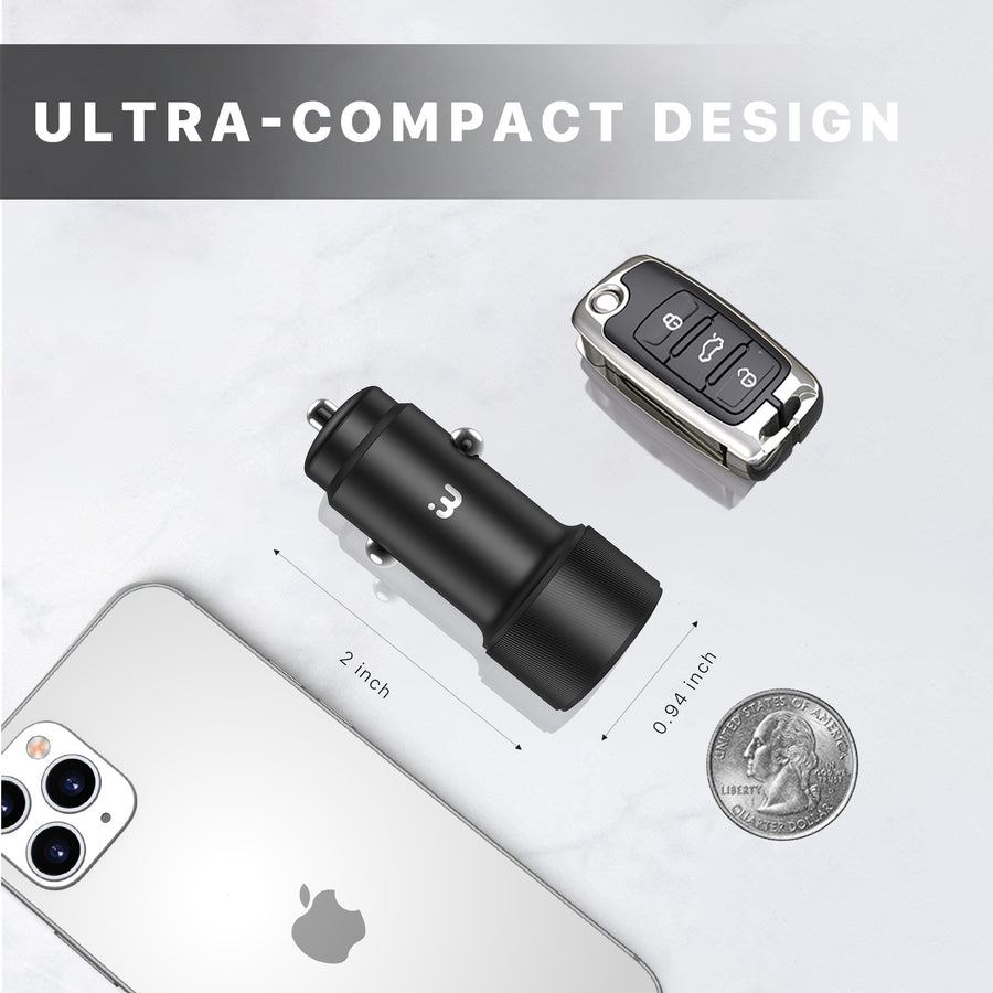 MyBat Pro Dual Port Quick Power Delivery Car Charger (30W) - Black - RCGCARC05B-4.jpg