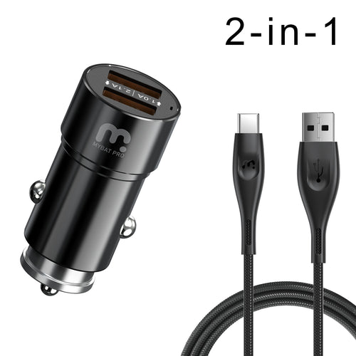 MyBat Pro 2-in-1 Car Charger with 6ft Type-C USB Cable - Black - RCGCARCAMOD01-2.jpg