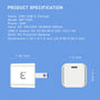 MyBat Pro Fast Charging Mini Wall Charger for USB-C Power Delivery (20W) - White - RCGTRAC09W-7.jpg