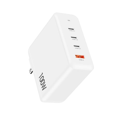MyBat Pro 100W GaN 4-Port Foldable Wall Charger - White - RCGTRAC34PW-2.jpg