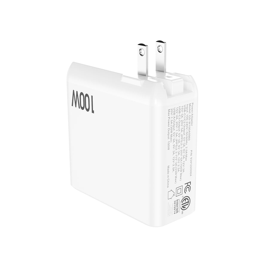 MyBat Pro 100W GaN 4-Port Foldable Wall Charger - White - RCGTRAC34PW-4.jpg