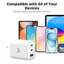 MyBat Pro 45W 3-Port Wall Charger w/ USB-C to USB-C Cable - White - RCGTRACCMO12PW-9.jpg