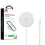 MyBat Pro Magnetic Wireless Charger for iPhone 14 / 15 / 16 /17  Series - Silver