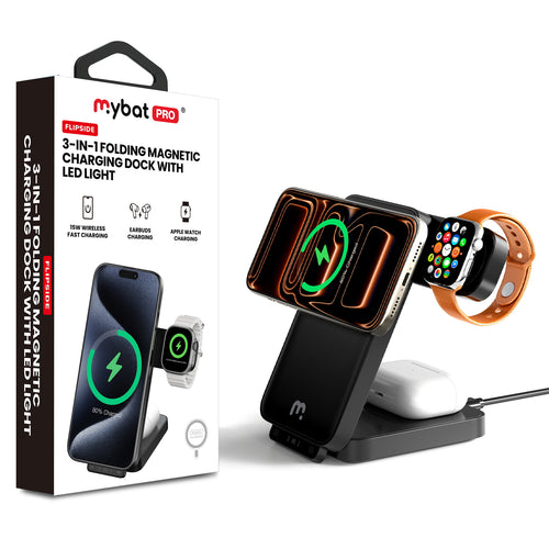 MyBat Pro FlipSide 3-in-1 Folding Magnetic Charging Dock with LED Light - Black - RCGWIRC23BK-1.jpg