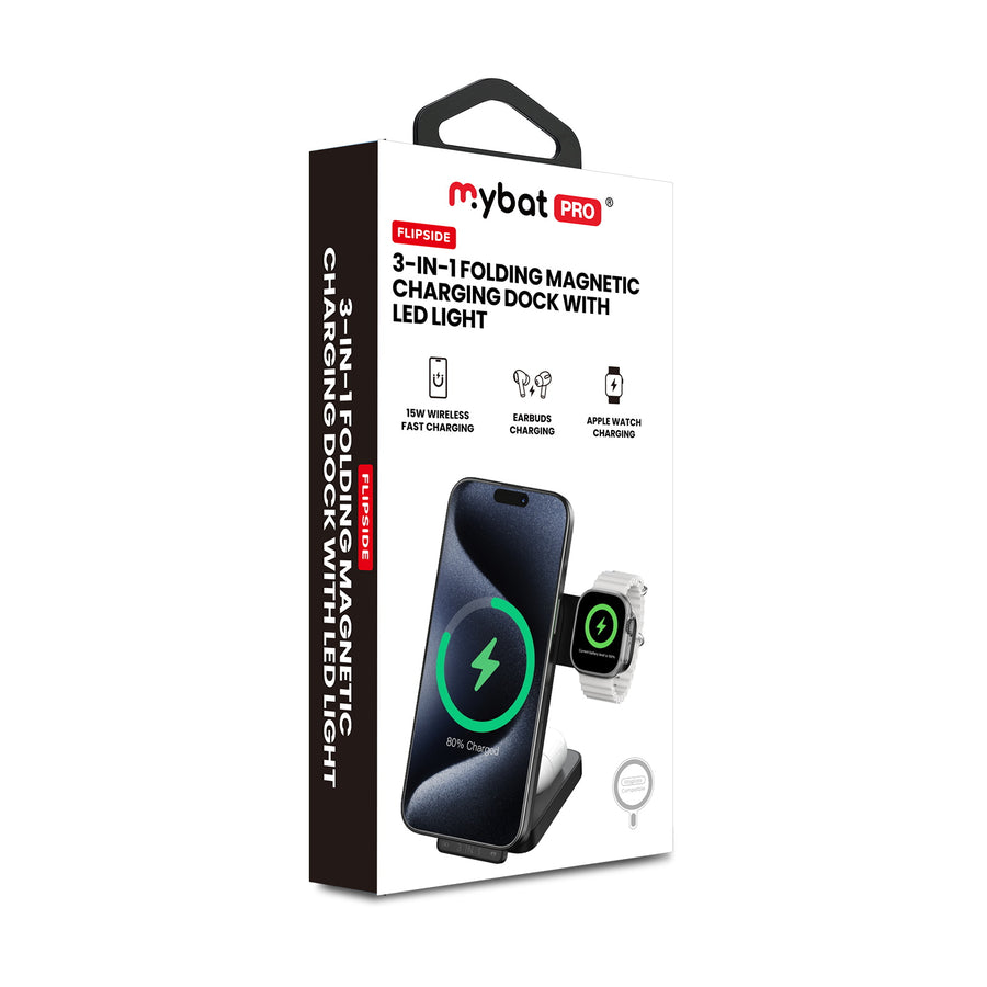 MyBat Pro FlipSide 3-in-1 Folding Magnetic Charging Dock with LED Light - Black - RCGWIRC23BK-4.jpg
