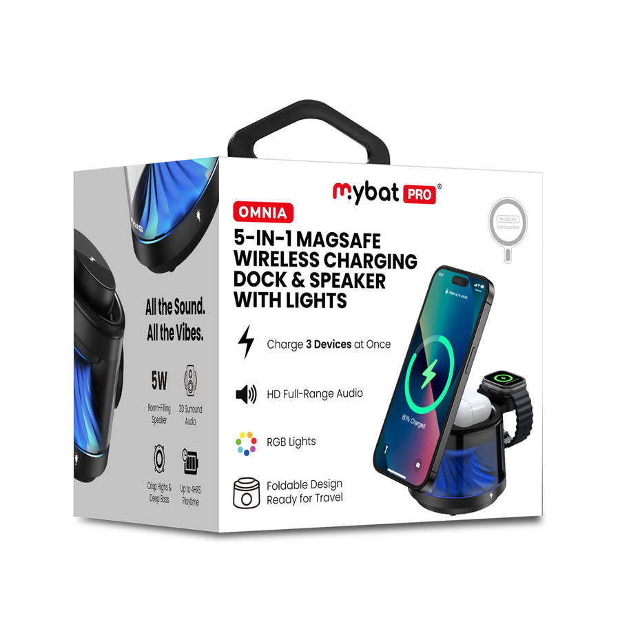 MyBat Pro Omnia 5-in-1 MagSafe Wireless Charging Dock and Speaker w/ Lights - Black - RCGWIRC24BK-4.jpg