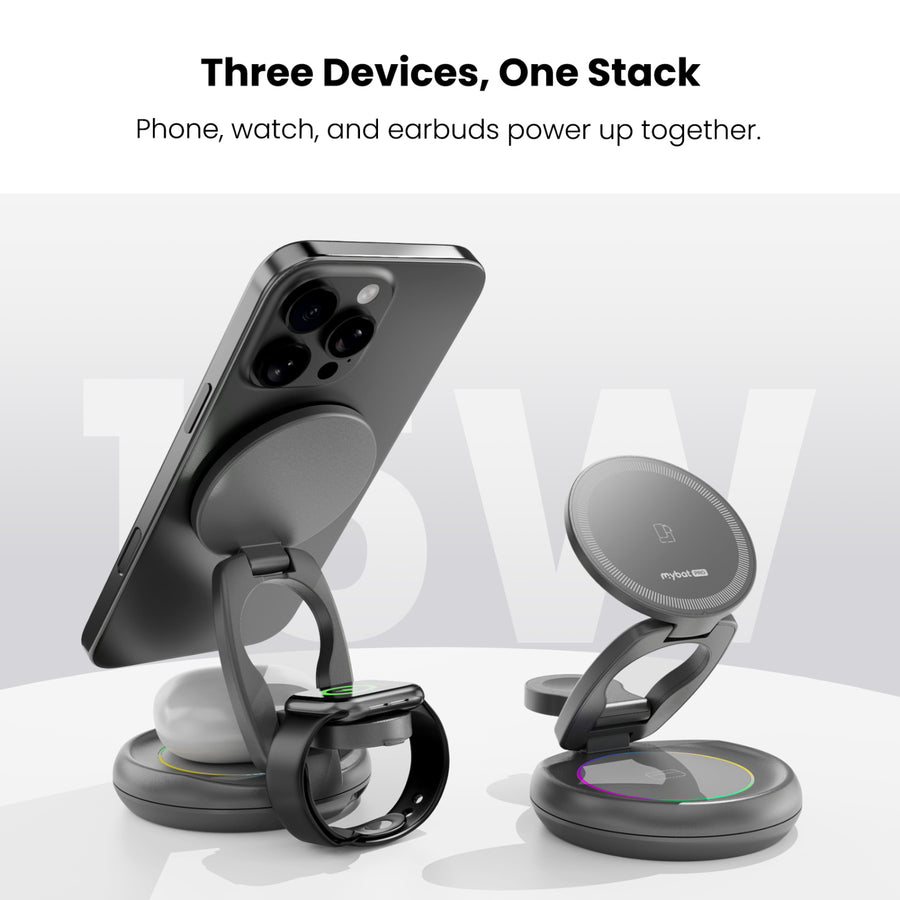 MyBat Pro 3-in-1 FoldMate Stack Wireless Charging Dock - Black - RCGWIRC27BK-5.jpg