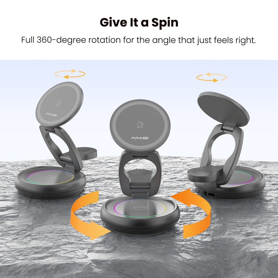 MyBat Pro 3-in-1 FoldMate Stack Wireless Charging Dock - Black - RCGWIRC27BK-7.jpg