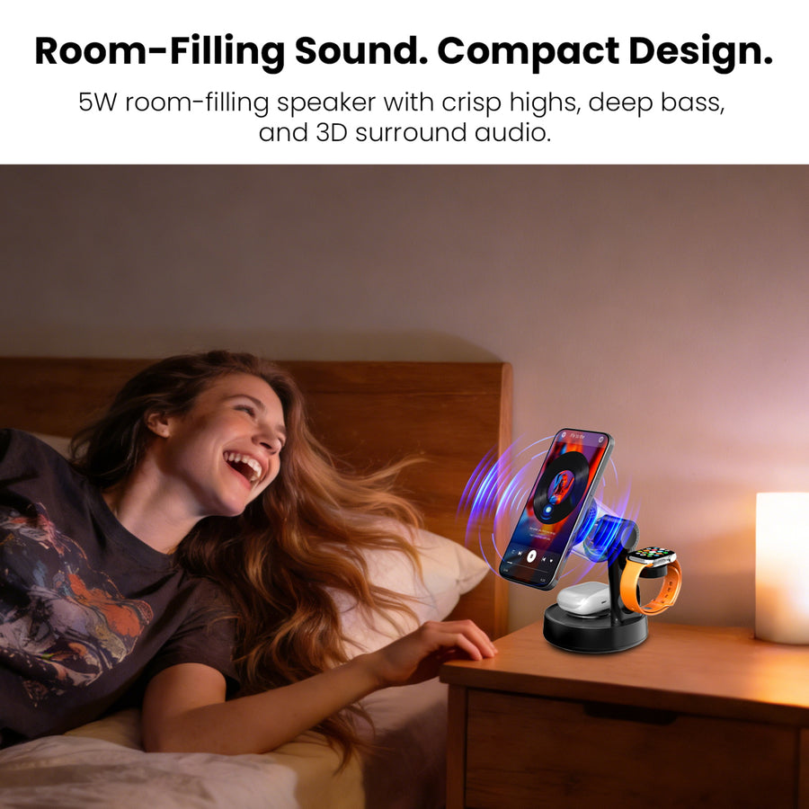 MyBat Pro Luna 5-in-1 MagSafe Wireless Charging Dock & Speaker with Lights - Black - RCGWIRC28BK-5.jpg