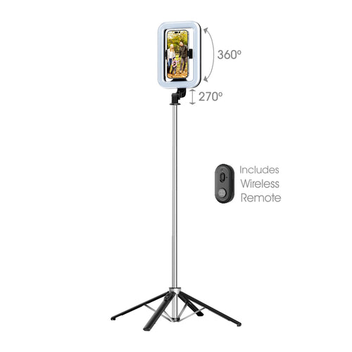 MyBat Pro Spotlight Tripod Stainless Steel Stand with LED Light - Silver - RCLSEL018-2.jpg