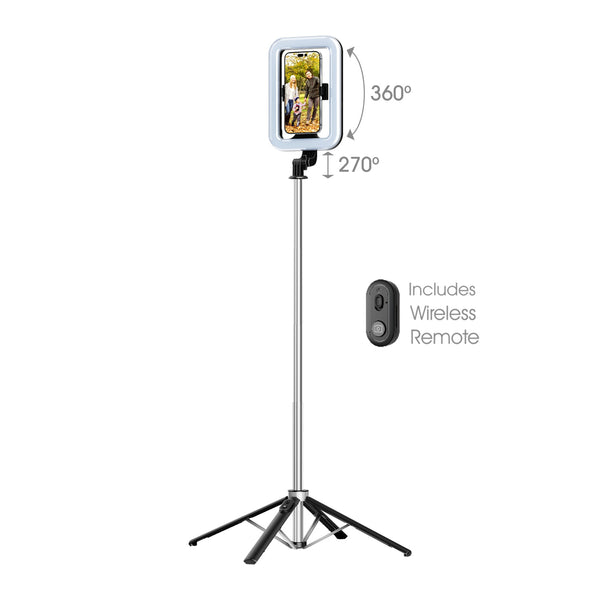 MyBat Pro Spotlight Tripod Stainless Steel Stand with LED Light - Silver - RCLSEL018-2.jpg