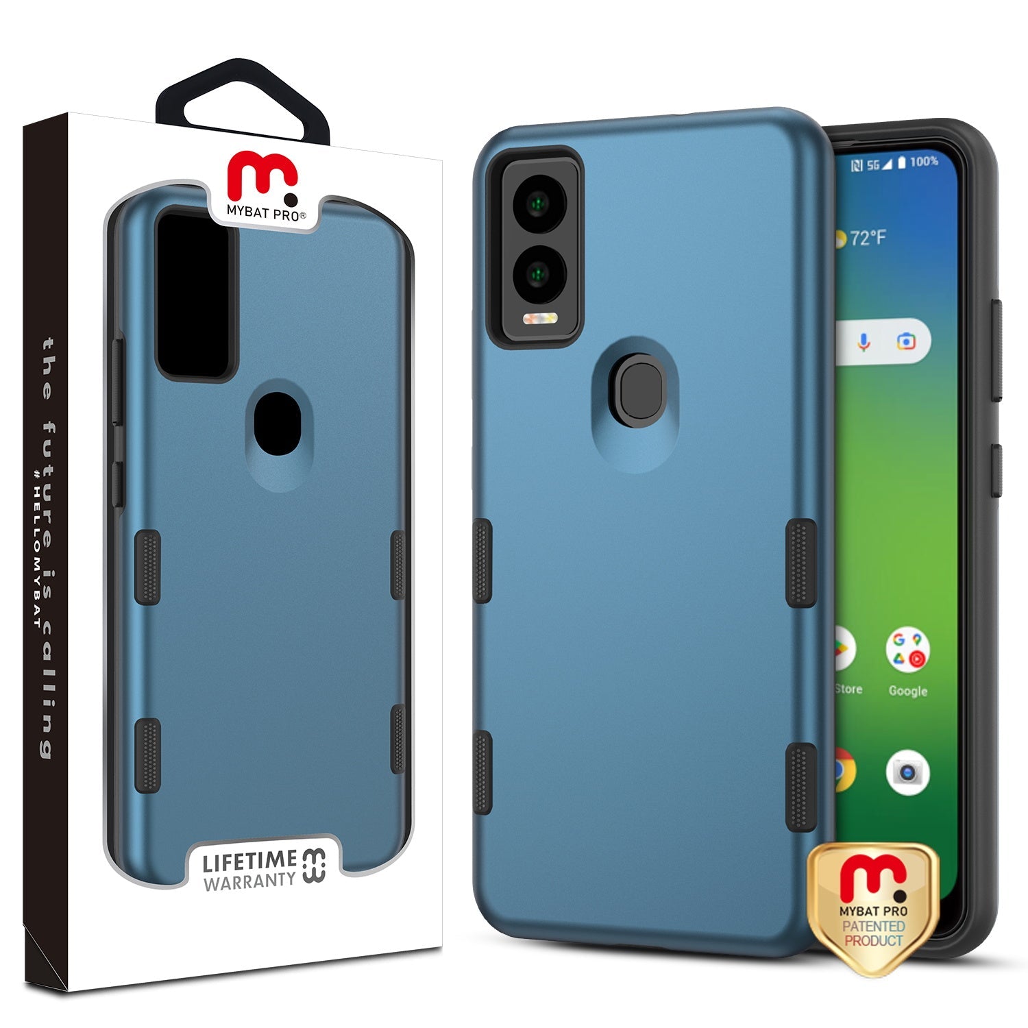 MyBat Pro TUFF Subs Series Case for Cricket Magic 5G / At&t Propel 5G - Blue