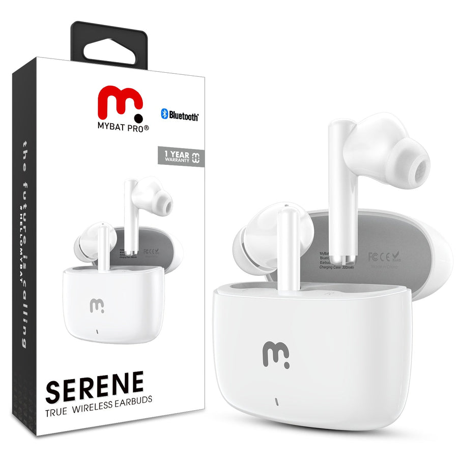 MyBat Pro Serene True Wireless Earbuds -  White